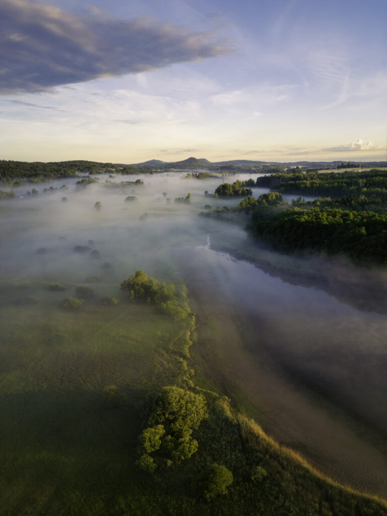 toulání podještědím podještědí foto krajina