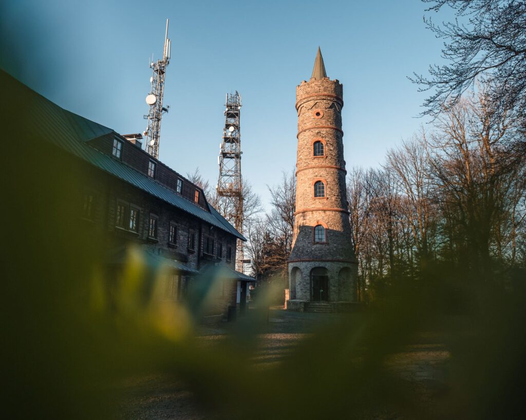 jedlová rozhledna topy v lužických horách